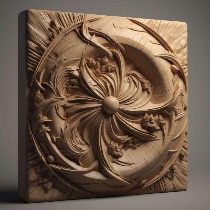 نموذج ثلاثي الأبعاد لآلة CNC 3D Art 